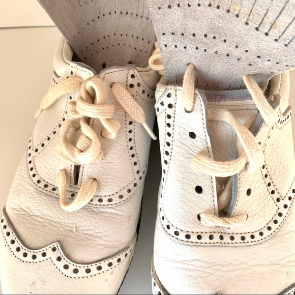 Vintage TRETORN Swedish Leather Golf Spikes—SZ 6 - Picture 3 of 14